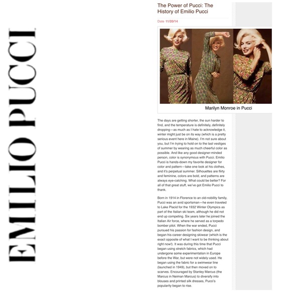 Emilio Pucci-U.S. Educated, History Of, Italy’s ⭐️ - Picture 5 of 13